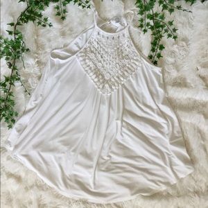 3BN Lrg Hot Summer Nights Tank White